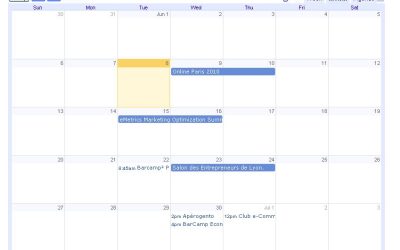 Ouverture de l&rsquo;agenda E-commerce (gratuit)