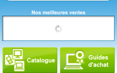 Test de l&rsquo;application Iphone Rueducommerce