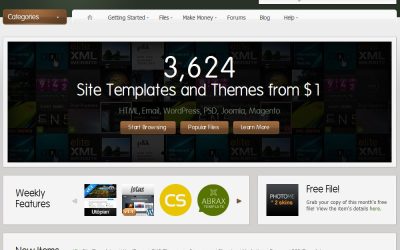Themeforest.net, le site e-commerce dédié aux templates et aux chartes graphiques