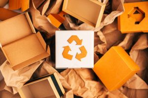 logistique éco-responsable carton recyclé