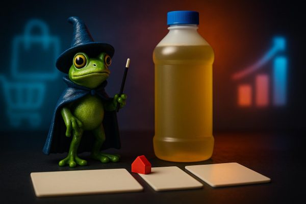 Illustration e-commerce : Pine-Sol vend avec un magicien grenouille sur TikTok Shop : faut-il copier l’idée ?
