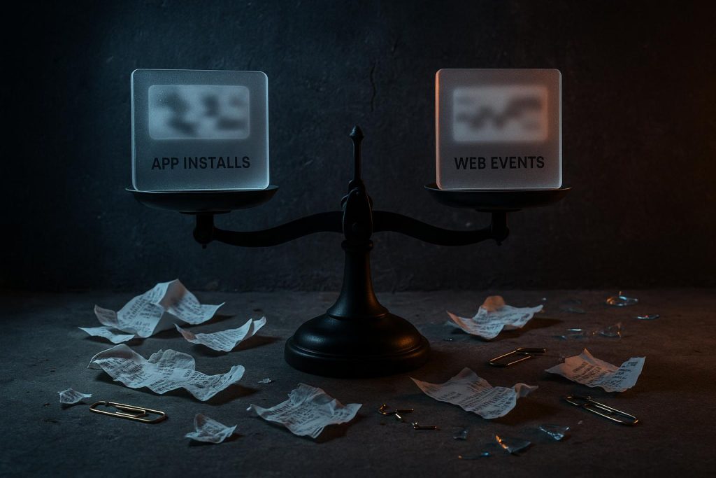 Illustration e-commerce : ChatGPT Ads branche AppsFlyer et Adjust : faut-il tester l’attribution avant d’acheter du trafic ?